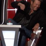 Blake Shelton Instagram - @KellyClarkson will always be my biggest rival. #TheVoice #TeamBlake
