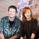 Blake Shelton Instagram - Last season ➡️ First season with @reba #TeamBlake #TheVoice