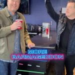 Blake Shelton Instagram - It’s not like we didn’t see it coming! We’re ready for more honky-tonk good times. Get excited for #Barmageddon Season 2 coming to USA. 🤠🍻🎉