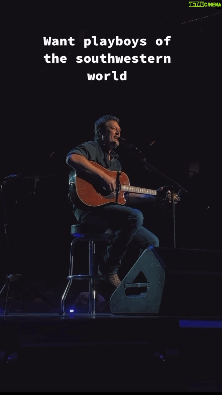 Blake Shelton Instagram - Never know when we might break out some of the old stuff on the #BackToTheHonkyTonk Tour.. who remembers this one?!