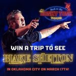 Blake Shelton Instagram - I’m teaming up with @Propeller.la to give you the chance to win a trip to OKC, tickets to my #BackToTheHonkyTonk Tour, and more. Take action in supporting music education through @SaveTheMusic. Click the link in bio to enter.