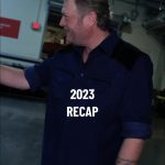 Blake Shelton Instagram - Cheers to 2023 y'all!!!!!! #recap #endofyear #newyear