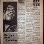 Bob Marley Instagram – MARLEY’S GREAT TRIBULATION 
Check out this scathing 1977 album review of EXODUS by @rollingstone magazine music critic. 🤨 See excerpts here:

“There is a contradiction here between the enormous abilities of the Wailers – particularly the magnificent rhythm section of Aston Barrett, bass and Carlton Barrett, drums and the spidery lead guitar of Julian ‘Junior’ Marvin – and the flatness of the material Bob Marley has given them to work with.”

“There are some well-crafted lines here, but given Marley’s singing, they don’t come across.”

“Exodus doesn’t reach these heights, nor does it seem to aim for them.”

“On the second side, the album falls apart.”

“If I didn’t have more faith in Marley, I’d think he was trying to go disco.”

“What bothers me is that I have the feeling that Marley, likely pressed by his label to continue the search for an American break-through without losing his original base in Jamaica and England, does not know (who this album is made for) either.”

The album went gold anyway later that year because the people loved it and in 1999 it was named Album of the Century . ☝🏾❤️ 

Watch the making of Exodus in the #BobMarley: @OneLoveMovie showing at theatres everywhere.  JAH