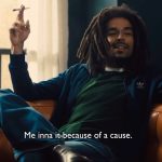 Bob Marley Instagram – “Me inna it because of a cause.” 
Some just don’t overstand 🤨😂😂☝🏾
#bobmarley @onelovemovie

Bob Marley (Kingsley Ben-Adir)
Neville Garrick (@thedonshepherd)
Chris Blackwell (@jginorton)
Label exec (@mgandolfini) 

#bobmarleymovie #onelovemovie #onelove #exodus