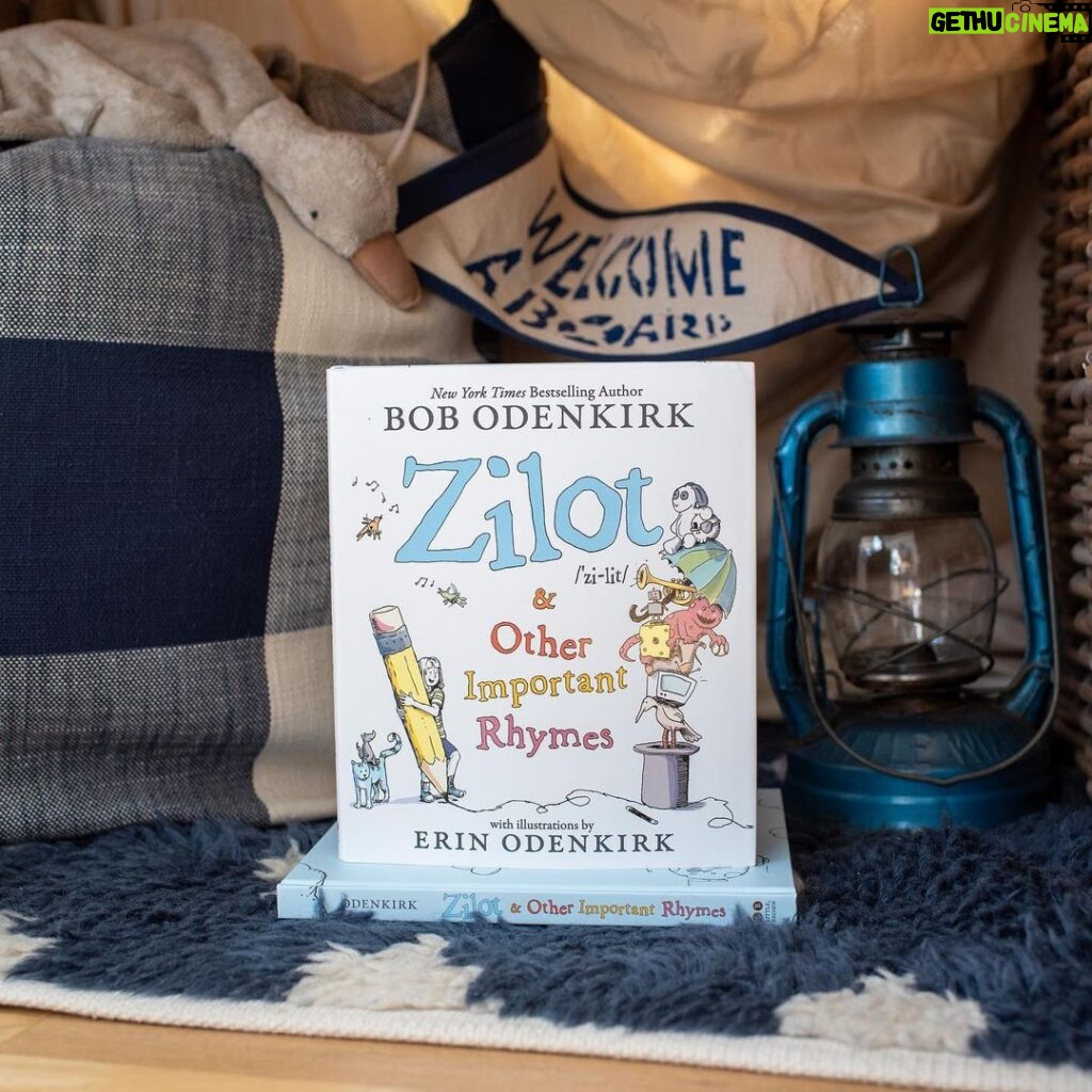 Bob Odenkirk Instagram - One week out from the release of my book I wroted! Zilot And Other Important Rhymes! Don’t worry, editors fixed all typos…I hope @littlebrownyoungreaders #ZilotandOtherImportantRhymes