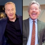 Bob Odenkirk Instagram - @therealbobodenkirk is the one who knocks, this time. @bryancranston #FallonTonight #BreakingBad The Tonight Show Starring Jimmy Fallon