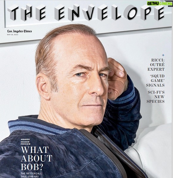 Bob Odenkirk Instagram - I had a great time having this talk, and expressing my personal disappointment in my anticlimactic near-demise! @latimes @latimes_entertainment #TheEnvelope