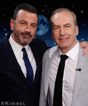 Bob Odenkirk Instagram - Odenkirk, me. Kimmel, Jimmy. 
Tonight!
Very fun!