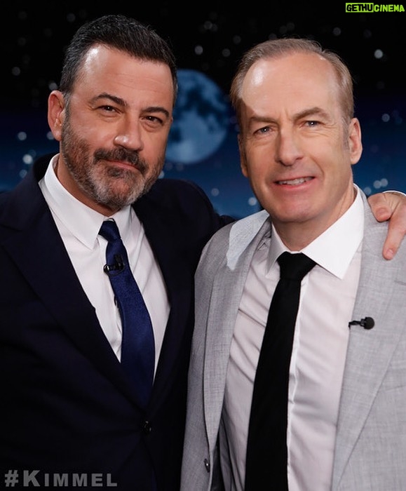 Bob Odenkirk Instagram - Odenkirk, me. Kimmel, Jimmy. Tonight! Very fun!