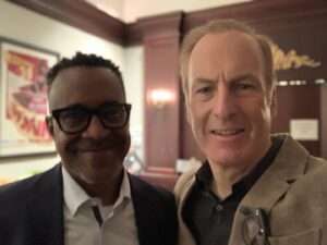 Bob Odenkirk Instagram - Ten minutes to me and my pal the great Tim Meadows get to chat about my book!  Makes me glad I wrote it.