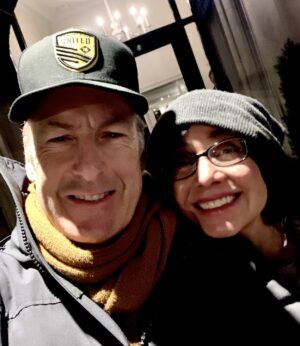 Bob Odenkirk Instagram - Janeane Garofalo is one of the stars of my memoir and it was great to finally be able hand her a copy last night