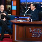 Bob Odenkirk Instagram – Had a great goof-about with the always funny Stephen Colbert! @colbertlateshow