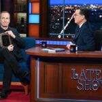 Bob Odenkirk Instagram - Had a great goof-about with the always funny Stephen Colbert! @colbertlateshow