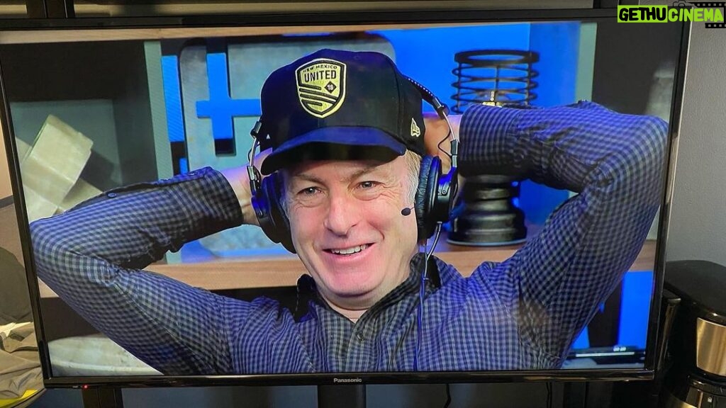 Bob Odenkirk Instagram - So great to be in-person @sternshow today!