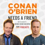 Bob Odenkirk Instagram - Had the best time chatting with my Murderer and friend Conan O’Brien! @teamcoco