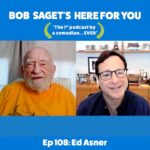 Bob Saget Instagram - TODAY’S EPISODE is with the Seven time Emmy Award Winning Legend of Television and films, @Edasner - Titled: “Ed Asner Recalls His Audition for 'The Mary Tyler Moore Show' and Talks About His Experience Recording Pixar’s 'Up'” —He also speaks of his wonderful book, “Son of a Junkman.” -Available everywhere. Subscribe & Listen at: apple.co/bobsaget —And also please donate if you can to @edasnerfamilycenter - Who helps enrich the lives of people with special needs, and their families, through art, music, and wellness. @ApplePodcasts @itunes @apple @applemusic @studio71us @studio71official @studio71uk @studio71it @studio71fr #podcastinterview #comedypodcast
