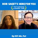 Bob Saget Instagram - I LOVE TODAY’S New Episode with @comediennemspat - Titled: “Ms. Pat and Bob Discuss Her New Sitcom 'The Ms. Pat Show' & How She Continues to Live Her Best Life With the Cards She Was Dealt.” SUBSCRIBE & LISTEN at: apple.co/bobsaget @applepodcasts @apple @itunes @applemusic @studio71us @studio71official @studio71uk @studio71fr @studio71it #comedypodcast #podcastinterview “The Ms. Pat Show” Premieres @betplus this Thursday the 12th!!
