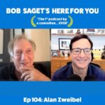 Bob Saget Instagram – TODAY’S NEW EPISODE is with the hilarious, loving, Alan Zweibel, aka @alanzweibelofficial —
Titled: “Alan Zweibel Talks About His 50 Year Long Comedy Writing Career: From Selling $7 Jokes To SNL & Many Feature Films.” SUBSCRIBE & LISTEN at: 
apple.co/bobsaget 

@ApplePodcasts @applemusic @apple @itunes @studio71us @studio71official @studio71uk @studio71it @studio71fr #comedypodcast #comedyinterview