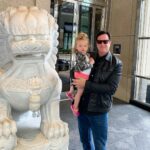Bob Saget Instagram – First time I got to spend time with my new niece in Chicago!!! She’s not the one on the far left. That’s a stone  lion in front of The Peninsula Hotel, my fave home away from home in Chi-Town. So happy to finally meet my sister-in-law’s amazingly adorable kid! Had to wait ‘til she was 18 months to meet her! Love mi famiglia. The Peninsula Chicago