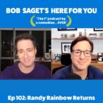 Bob Saget Instagram – Today’s NEW EPISODE is so much fun with @randyrainbow making his second appearance on the podcast! It’s Titled: “Randy Rainbow Returns to Discuss His Upcoming Tour, His New Podcast With Sean Hayes, and to Look Back at His Videos That Got Us Through Quarantine.” 
Subscribe & Listen at:
apple.co/bobsaget 

@ApplePodcasts @itunes @apple @applemusic @studio71us @studio71uk @studio71official @studio71fr @studio71it #comedypodcast #comedyinterview