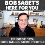 Bob Saget Instagram – In this podcast I talk to quite a few people, all with funny or touching stories to share…
When I started this podcast, I decided to call it “Bob Saget’s Here For You,” as it was just two weeks before the Covid lockdown. I had been doing a stand up tour, working on a new hour, and I could feel dissension in the audiences between people. I wanted to try to give some solace to them—And if I was going to do a podcast, I wanted it to be funny and meaningful.
I thought I would occasionally do episodes where I would call people, after they left a message for me, so I could see how they’re doing. So this is a fun and hopeful returning to that kind of episode.
I surprised Elizabeth and her super-fan dad, Chris, who admitted he has man-crush on me. I spoke with Karen who told me of nightmare Tinder matches and about a scammer who tried to sell her a house and she got out of the deal by telling him she was a satanist. Then there’s Ben and his story about the not-so-smart hardware store employee, who asked an off-color question about Ben’s wife’s private area. There’s several other kind funny peeps, and lastly, Sam, the DJ who called me when he was hungover and said he just wanted to spread a little positivity and unity among people.
I hope you enjoy this episode as much as I enjoyed talking to these interesting funny and kind callers.
Listen to Bob Saget’s Here For You now: https://bit.ly/BobSagetsHereForYouPod
Listen Anywhere!
Apple Podcasts: https://bit.ly/BobSagetsHereForYouApple
Spotify: https://bit.ly/BobSagetsHereForYouSpotify
Stitcher: https://bit.ly/BobSagetsHereForYouStitcher
Google: https://bit.ly/BobSagetsHereForYouGoogle
Follo w Bob Saget: