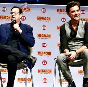 Bob Saget Instagram - Had a great time with my life brothers @johnstamos and @dcoulier this weekend @megaconorlando - The audience and all the people we got to meet were so kind and loving of us and the shows we’ve done together. Thanks to everyone, especially the guys who make me laugh so damn hard, Dave and John.