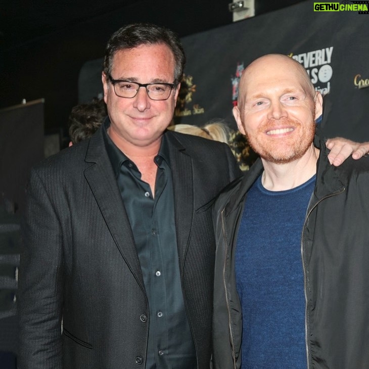 Bob Saget Instagram - Happy Birthday to one of the nicest and definitely funniest people I’ve ever known, Bill Burr. If only he’d stop calling me every day all day long. Dammit, I love @wilfredburr !!