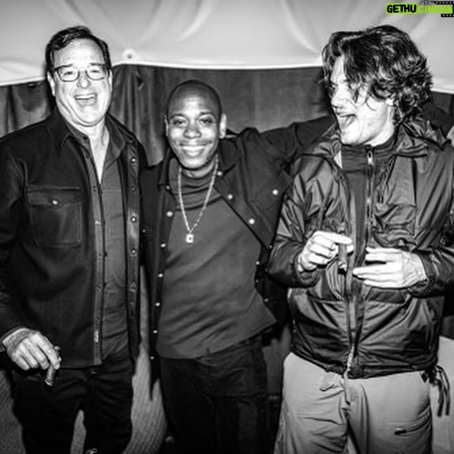 Bob Saget Instagram - A few more special pics from Friday night, Day #3 at #DaveChappelleSummerCamp - Hangin’ with the best, most fun friends a man can be blessed with: @johnmayer @therealjeffreyross and @davechappelle - Dave made all this joy happen. Didn’t want it to end. Photos by the incredible @candytman Yellow Springs, Ohio