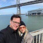 Bob Saget Instagram - Lucky man am I. Love my wife @eattravelrock - Selfie arm strong. 💪🏼 Under The Bay Bridge