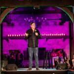 Bob Saget Instagram - Such an amazing night last night— With the great @davechappelle and friends- @therealjeffreyross @donnellrawlings @ashley_barnhill @djtrauma — The first night back in the cornfield after “Dave Chappelle’s Summer Camp” had come to an abrupt stop after Sept. 24th. Now, literally 8 months later, I got to come back and pick up where I left off thanks to Dave. So amazingly beautiful and hopeful to be back in the cornfield all weekend for such wonderful audiences. There is only one Dave Chappelle, and I am so blessed to have him in my life. And to hang out with my dear friend Jeff Ross, Geoff Wills, and everyone else here- It is a true joy of comedy camaraderie. These shows of Dave’s are going to go on for just a little longer so if anyone has a chance to still get tickets – – you’ll be so happy you did. He has amazing people coming in every weekend. Here’s to Dave Chappelle -and here’s to everybody- as live comedy comes back to the world. Photos by the brilliant @candytman Mathieu Bitton. Yellow Springs, Ohio