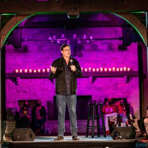 Bob Saget Instagram - Such an amazing night last night— With the great @davechappelle and friends- @therealjeffreyross @donnellrawlings @ashley_barnhill @djtrauma — The first night back in the cornfield after “Dave Chappelle’s Summer Camp” had come to an abrupt stop after Sept. 24th. Now, literally 8 months later, I got to come back and pick up where I left off thanks to Dave. So amazingly beautiful and hopeful to be back in the cornfield all weekend for such wonderful audiences. There is only one Dave Chappelle, and I am so blessed to have him in my life. And to hang out with my dear friend Jeff Ross, Geoff Wills, and everyone else here- It is a true joy of comedy camaraderie. 
These shows of Dave’s are going to go on for just a little longer so if anyone has a chance to still get tickets – – you’ll be so happy you did. He has amazing people coming in every weekend. Here’s to Dave Chappelle -and here’s to everybody- as live comedy comes back to the world. 
Photos by the brilliant @candytman Mathieu Bitton.