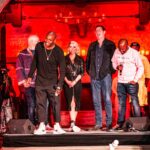 Bob Saget Instagram - Such an amazing night last night— With the great @davechappelle and friends- @therealjeffreyross @donnellrawlings @ashley_barnhill @djtrauma — The first night back in the cornfield after “Dave Chappelle’s Summer Camp” had come to an abrupt stop after Sept. 24th. Now, literally 8 months later, I got to come back and pick up where I left off thanks to Dave. So amazingly beautiful and hopeful to be back in the cornfield all weekend for such wonderful audiences. There is only one Dave Chappelle, and I am so blessed to have him in my life. And to hang out with my dear friend Jeff Ross, Geoff Wills, and everyone else here- It is a true joy of comedy camaraderie. These shows of Dave’s are going to go on for just a little longer so if anyone has a chance to still get tickets – – you’ll be so happy you did. He has amazing people coming in every weekend. Here’s to Dave Chappelle -and here’s to everybody- as live comedy comes back to the world. Photos by the brilliant @candytman Mathieu Bitton. Yellow Springs, Ohio