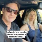 Bob Saget Instagram - My beautiful wife @eattravelrock and I finally had vacation time- We just hadn’t consulted with each other on where to go...