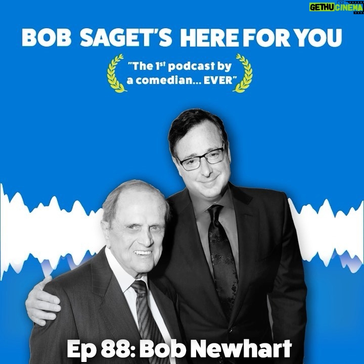 Bob Saget Instagram - Another GREAT DIFFERENT CLIP, where Bob Newhart talks about filming “CATCH 22,” from TODAY’S NEW PODCAST Episode With the Legend himself— Titled: “Bob Newhart Looks back at His Career: Standup, The Bob Newhart Show, Catch 22, and When He Knew Elf Would Be a Hit.” SUBSCRIBE & LISTEN at: apple.co/bobsaget @ApplePodcasts @iTunes @applemusic @applemusic @studio71us @studio71uk @studio71fr @studio71it #comedypodcast