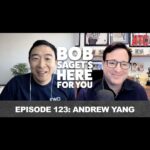 Bob Saget Instagram - Love my New Podcast Ep today with @andrewyang !! So honest, smart and funny! We talked about the current state of the world, how he wants to change things, his new book, and his roots… Avail everywhere podcasts are at: https://bit.ly/BobSagetsHereForYou @allthingscomedy