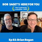 Bob Saget Instagram - New Episode TODAY with the Great @brianregancomedian -Titled: “Brian Regan and Bob Talk About Writing for Comedy, Being Willing to Fail, and Brian’s New Special “On the Rocks” @netflix SUBSCRIBE & LISTEN to the podcast at: apple.co/bobsaget @applepodcasts @itunes @applemusic @apple @netflixisajoke @studio71us @studio71uk @studio71fr @studio71it #comedypodcast