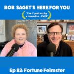 Bob Saget Instagram - Love TODAY’S New Episode with the adorable and so funny @fortunefeimster - Titled: “Fortune Feimster and Bob Discuss Facing Disappointment, Shifting Your Dreams, and Why Honesty Is So Funny.” SUBSCRIBE & LISTEN at: apple.co/bobsaget @ApplePodcasts @itunes @applemusic @apple @studio71us @studio71uk @studio71it @studio71fr #comedypodcast