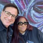 Bob Saget Instagram - I feel the same about my new friend I gained in 2021, @comediennemspat — She’s so damn funny but I also love her big heart. So nice to see her at @skankfestsouth today. 💜 repost @comediennemspat ・・・ This my boo right here @bobsaget real friends are hard to find in Hollywood but I got me a good one ❤️❤️❤️ #skankfestnyc #skankfest