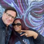 Bob Saget Instagram - I feel the same about my new friend I gained in 2021, @comediennemspat — She’s so damn funny but I also love her big heart. So nice to see her at @skankfestsouth today. 💜 repost @comediennemspat ・・・ This my boo right here @bobsaget real friends are hard to find in Hollywood but I got me a good one ❤️❤️❤️ #skankfestnyc #skankfest