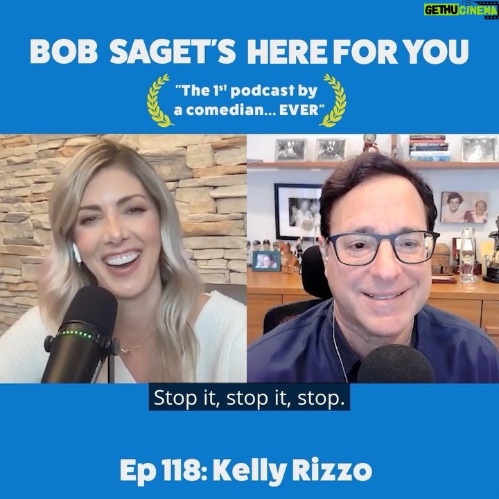 Bob Saget Instagram - Special Guest on TODAY’S NEW EPISODE, Kelly Rizzo (who somehow coincidentally also happens to be my wife) —Is also known as @EatTravelRock —This Episode is Titled: “Kelly Rizzo and Bob Discuss How They Met and How Her Brand “Eat Travel Rock” Evolved Into an Award-Winning Production Company.” SUBSCRIBE & LISTEN: apple.co/bobsaget @applepodcasts @apple @applemusic @itunes @studio71us @studio71uk @studio71it @studio71official #comedypodcast #comedyinterview
