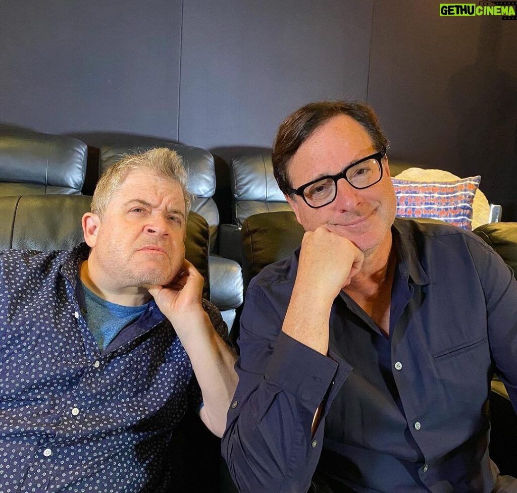 Bob Saget Instagram - Loved filming a wonderful conversation with the eloquent @pattonoswalt yesterday as we finally come to completing shooting the Martin Mull doc I’ve been directing for many many months. Or is it years? We all love the brilliant comedy legend that is Mr. Mull.