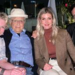 Bob Saget Instagram – What a lovely dinner last night my wife Kelly and I had with Norman and Lyn Lear. With their grandson, the brilliant Daniel LaPook, who was kind enough to take this picture. Lotsa laughs and love during a rare LA thunderstorm. Oh, and we had food too.