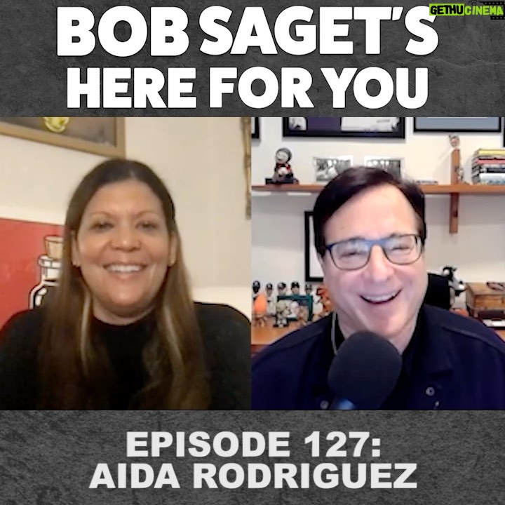 Bob Saget Instagram - LOVE TODAY’S NEW EP with @funnyaida -In her new @hbomax Standup Special, “Fighting Words,” Aida Rodriguez shares how she’s worked through the difficulties in her life through pure truth and hilarity. Available wherever you get your podcasts of course. Listen & Subscribe at —> https://bit.ly/BobSagetsHereForYou Produced by @allthingscomedy