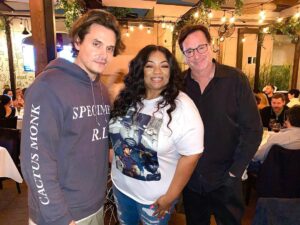 Bob Saget Instagram - Fun night tonight with my friend @comediennemspat and a drop by by my brother @johnmayer - Keep your friends close.