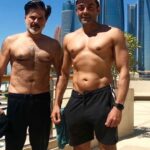 Bobby Deol Instagram – Animal Ka Baap and Animal Ka Enemy Posing.