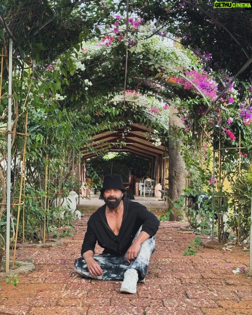 Bobby Deol Instagram - Slow down to the pace of nature⛰️⛅️🌺💚