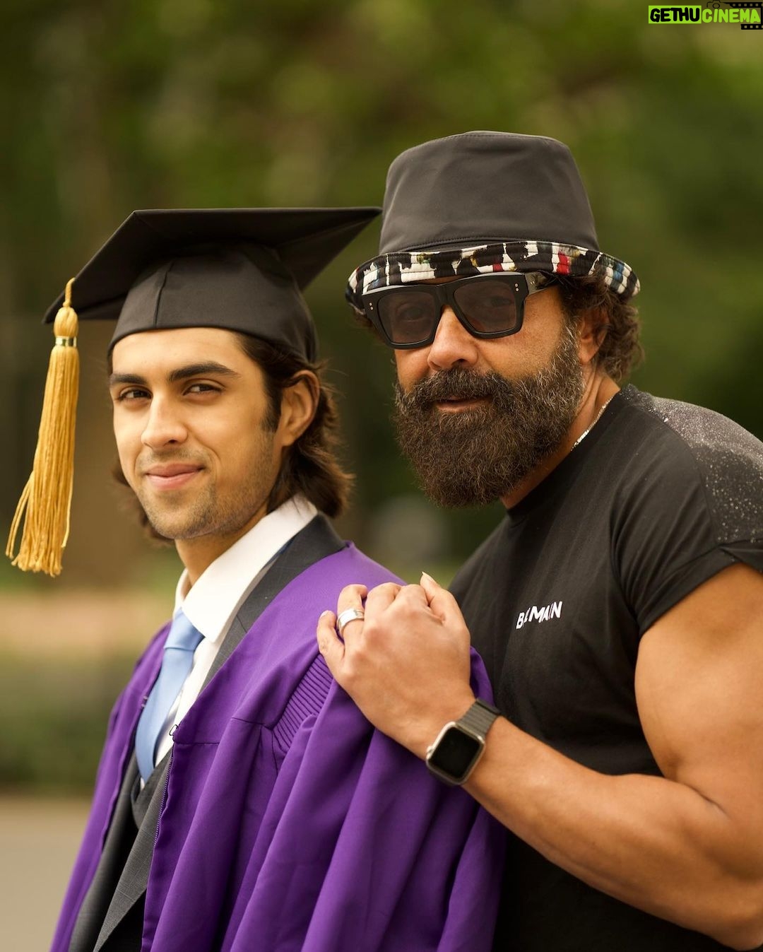 Bobby Deol - 395.7K Likes - Happy Birthday my Aryaman! 🎉
So proud of your achievements
Love you beta ❤️❤️❤️❤️❤️
📸@iamdharamdeol
#nyustern #ClassOf2023