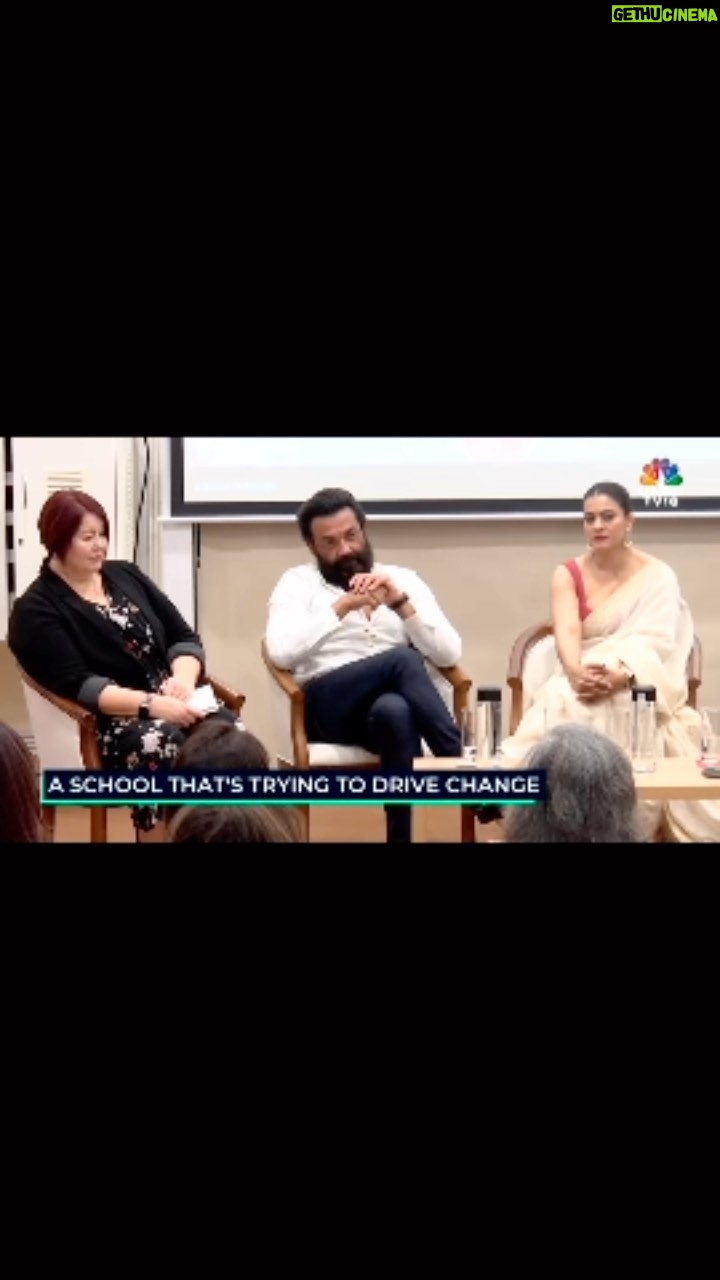 Bobby Deol Instagram - Employment of persons with disabilities continues to be a challenge in India. Highlighting the importance of creating an inclusive society for person with disabilities; @gatewayschoolmumbai hosted a panel on customized employment including me, @mahesh.jethmalani , @kajol, Satish Kolte from the HR team of the Taj Wellington mews, Dr. Tim Riesen, Tricia Jones Parkin, University of UTAH on 15th March 2023, @gatewayschoolmumbai in its endeavour is working towards creating a competitive integrated employment by creating inclusive workspaces. And I am proud to be a part of this journey.