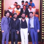 Bobby Deol Instagram - All smiles…. Forever! Some moments from #ZeeCineAwards Night, was fun and emotional to recreate memories and be all on the stage TOGETHER and celebrate us!! ❤️❤️❤️ Congratulations to Bob and Rajveer, proud moment for all of us.