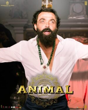 Bobby Deol Instagram - Thank you so much, everyone, for showering this much love on this song. You asked, and we heard, thus releasing this song for you guys today! 
Abrar’s Entry #JamalKudu out today at 2 pm🥳🤙🏼

#AnimalInCinemasNow 
#Animal #AnimalHuntBegins #BloodyBlockbusterAnimal #AnimalTheFilm 

@animalthefilm @anilskapoor #RanbirKapoor @rashmika_mandanna  @iambobbydeol @tripti_dimri
@sandeepreddy.vanga #BhushanKumar @pranayreddyvanga @muradkhetani
#KrishanKumar @anilandbhanu @cowvala @tseriesfilms #BhadrakaliPictures @cine1studios @tseries.official @tseriessouthofficial @shivchanana @neerajkalyan24 @master_supremesundar @suresh.selvarajan @prithiveeraj @aafilms.official @srivenkateswaracreations @nirvanacinemas @kvn.productions @apinternationalfilms @e4entertainment